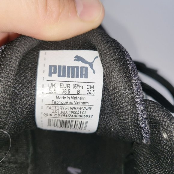 Black Soft foam Puma US Women's size 8 - Picture 10 of 10